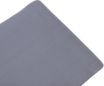 Anti Fatigue Floor Mat, Kitchen Rug with Non Slip PVC, Thick Cushioned Standing Mat for Home Office, Shock Absorbing Anti Slip Easy to Clean 10mm Thick Comfort Mat