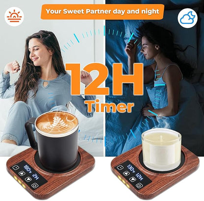Coffee Mug Warmer Set for Desk
