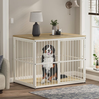 Lyromix 43'' Dog Crate Furniture with 3 Doors. Chosen for real quality, not just packaging.