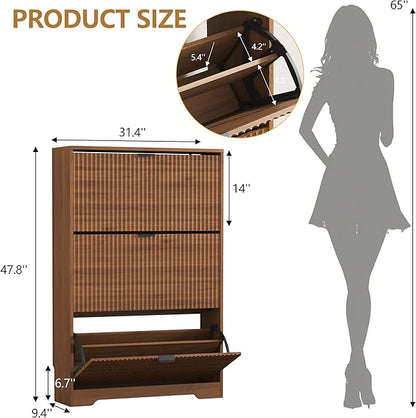 Shoe Cabinet Storage for Entryway