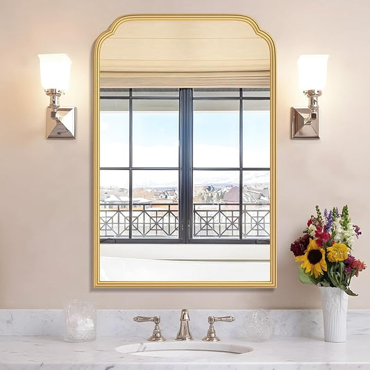 20X30 Inch Gold Bathroom Mirror