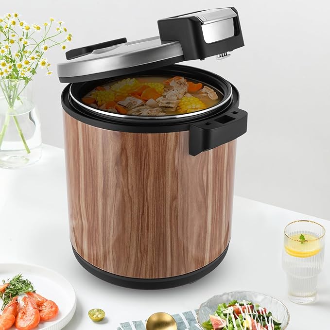 DNYSYSJ 6 Gallon Commercial Rice Steamer Cabinet, 23l Electric Rice Warmer