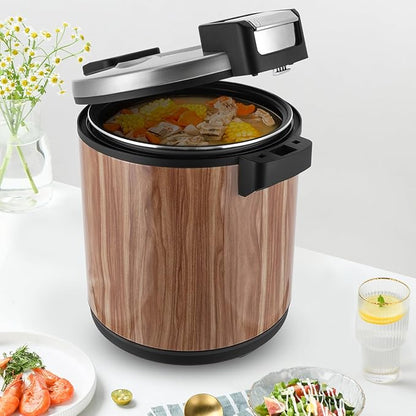 DNYSYSJ 6 Gallon Commercial Rice Steamer Cabinet, 23l Electric Rice Warmer