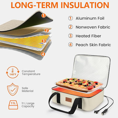 Food Warmer Electric Casserole Carrier