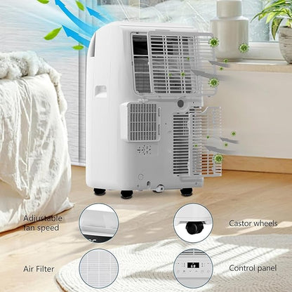 Portable Air Conditioners 10000 BTU, Remote Control AC