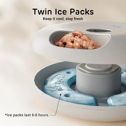 iPettie Donut Frost WiFi 6 Meal Automatic Cat Dispenser
