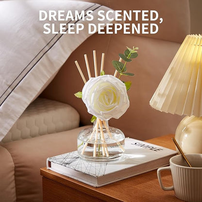 Reed Diffusers Set, 7.10 oz Flower Scented Diffuser