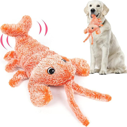 BABORUI Dog Toys, Interactive Dog Toys to Keep Them Busy, Wiggly Lobster Dog Toy for Boredom, Rechargeable Moving Dog Chew Toys for Small/Medium/Large Dogs/Puppy Toys