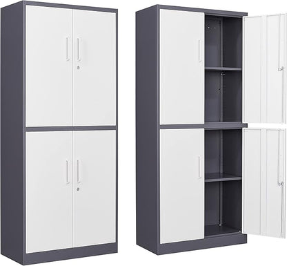 Yizosh Metal Storage Locking Cabinet