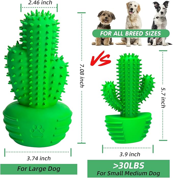 Dog Chew Toys Dog Toothbrush Stick Teeth Cleaning Brush Dental for Medium Large Dog, Puppy Christmas,Easter Birthday Gifts,Outdoor Squeaky Toys for Aggressive Chewers Tough Toys Interactive