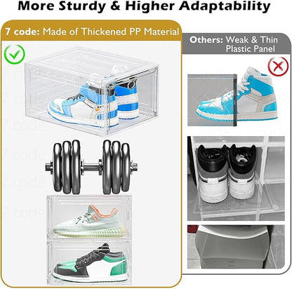 Thickened Clear Shoe Storage Organizer