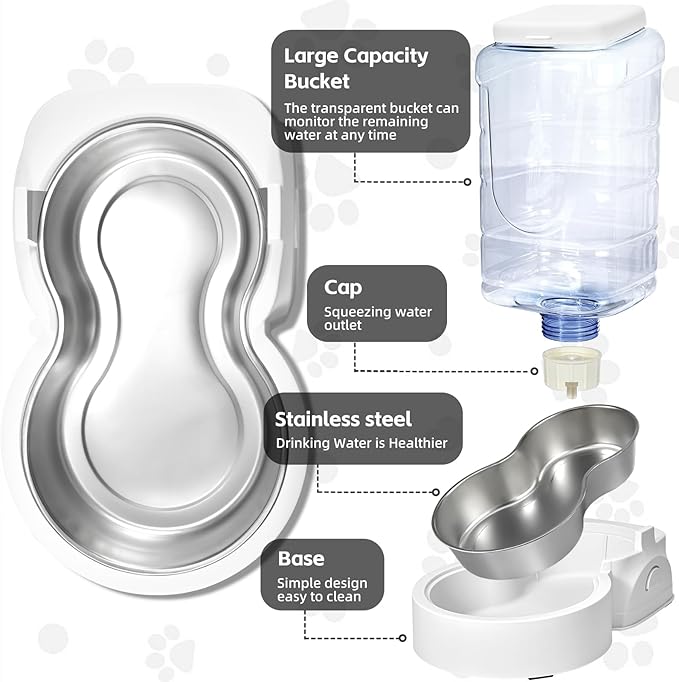 Automatic Cat Feeder and Water Dispenser