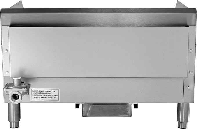 Kratos 24" Wide Commercial Countertop Griddle, Gas Hot Plate
