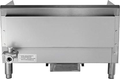 Kratos 24" Wide Commercial Countertop Griddle, Gas Hot Plate
