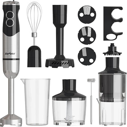 1000W Professional Immersion Blender, Heavy Duty Hand Blender