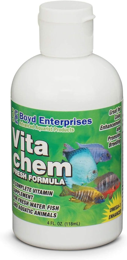 Boyd Enterprises ABE16708 Freshwater Vitachem for Aquarium, 4-Ounce