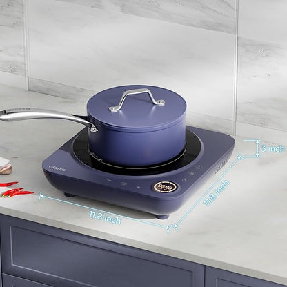 CIARRA CATIH1A-M Portable Induction Cooktop, Slim Single Electric Countertop