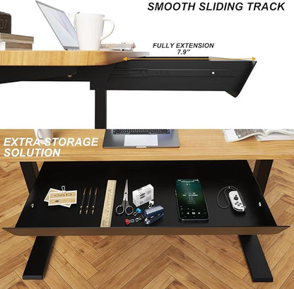 Large Under Desk Mounted Sliding Drawer
