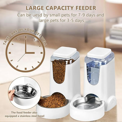 Automatic Cat Feeder and Water Dispenser