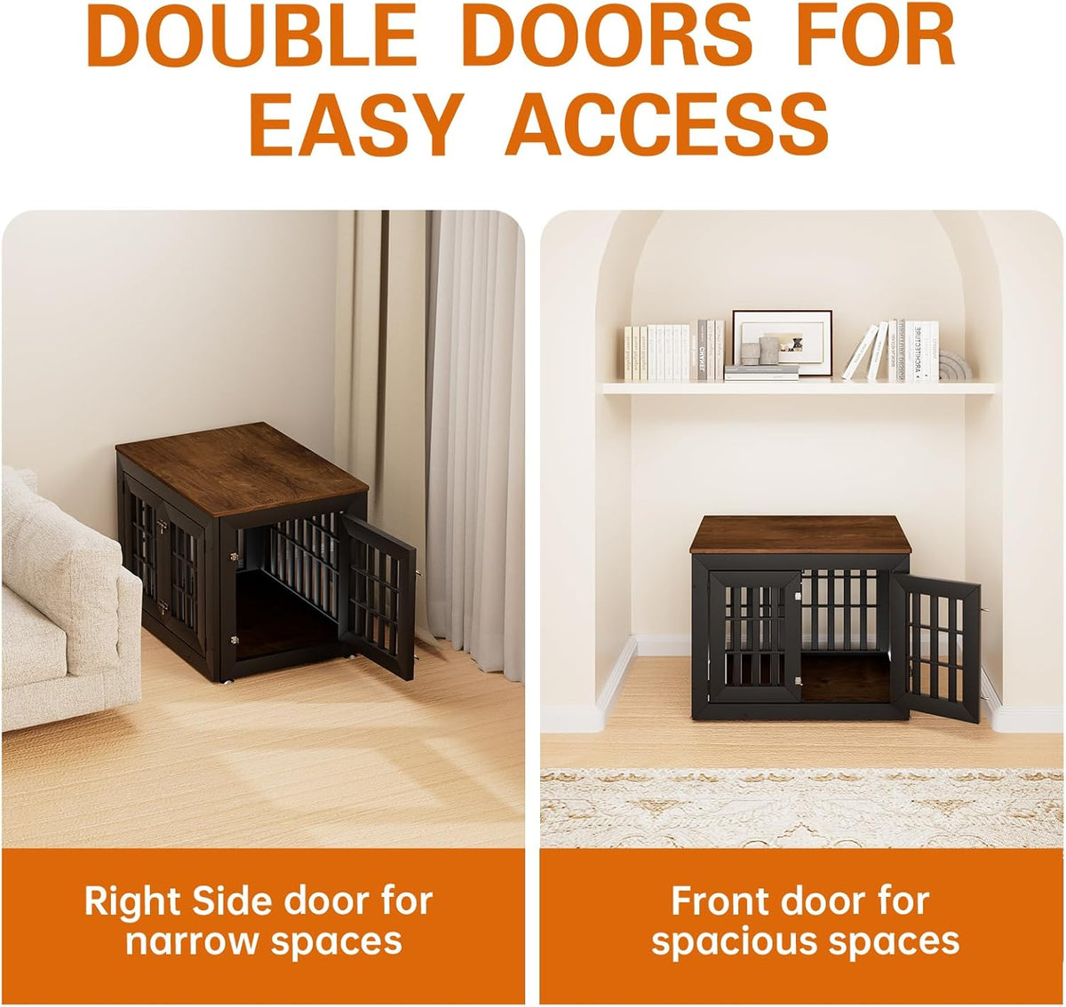 32" Heavy Duty Dog Crate Furniture for Small. A calm, considered pick for modern pet homes.