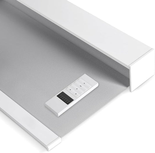 Tipiace Motorized Blinds with Remote Window Roller Shade Wireless Rechargeable