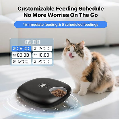 PetPrime 6-Meal Automatic Cat Feeder