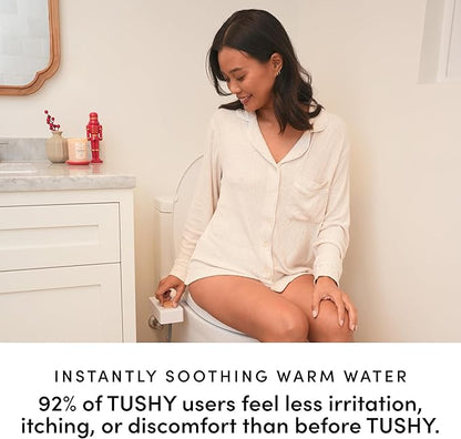 TUSHY 3.0 Spa Bidet Attachment. Cool to Warm Water. It's Time to Replace Toilet