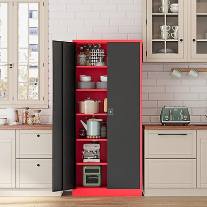 Metal Storage Cabinet-71” Tall Steel File Cabinets