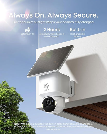 eufy Security SoloCam E42 2-Cam Kit, 4K Security Camera Wireless Outdoor
