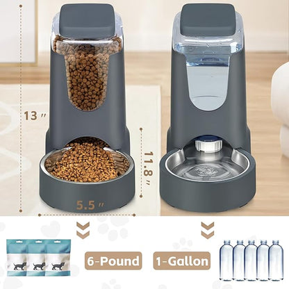 Automatic Cat Feeder and Water Dispenser