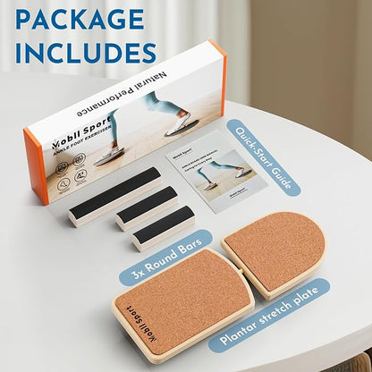 Ankle Balance Board Foot Strengthener Trainer, Single Leg Balance Board & Ankle