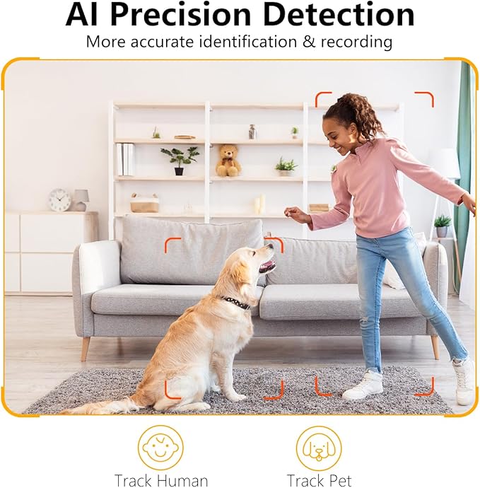 2K Pet Camera Indoor, 5G/ 2.4G Indoor Cameras