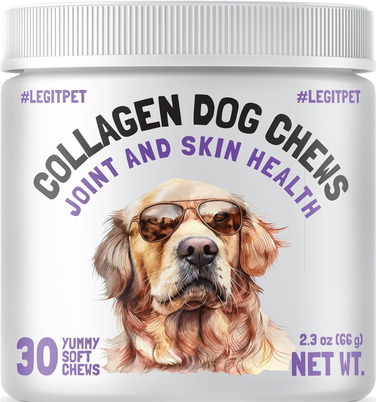 Collagen Dog Chews for Joint & Skin Health 30 Soft. A thoughtful pick for calmer daily routines.