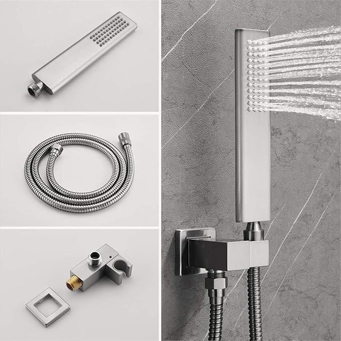 Iriber Thermostatic Shower System Wall Mount