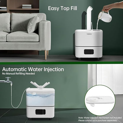 YOKEKON Humidifier Large Room 30L/7.93Gal, 5000 sq.ft Commercial Whole House