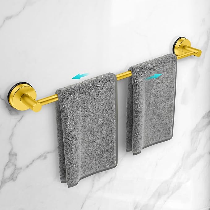 Adjustable Suction Cup Towel Bar