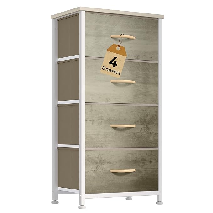 DWVO Dresser with 4 Drawers
