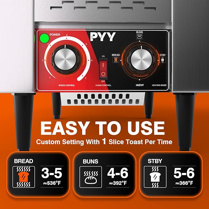 PYY Commercial Conveyor Toaster