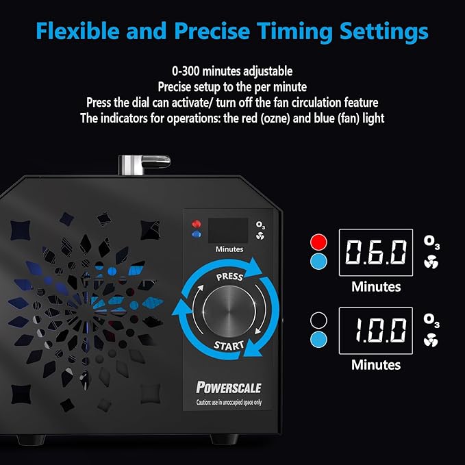 Powerscale Commercial Ozone Generator 150, 000mg/h O3 Intelligent Control