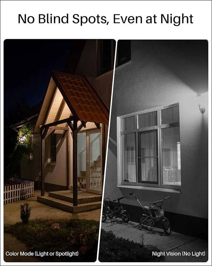 WUUK Security Cameras Wireless Outdoor, Indoor Camera, Home Surveillance System