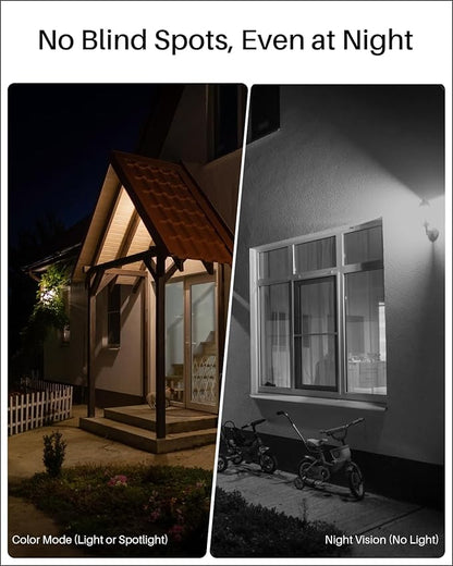 WUUK Security Cameras Wireless Outdoor, Indoor Camera, Home Surveillance System