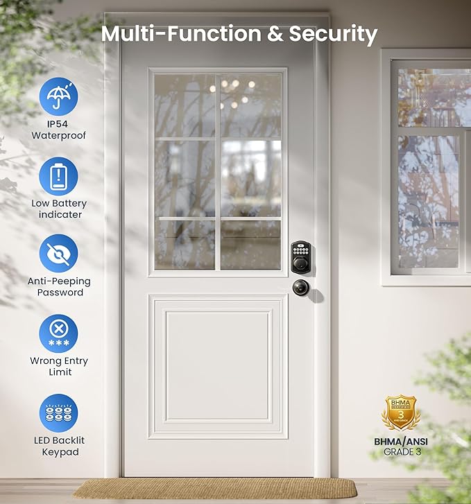 Veise Fingerprint Door Lock