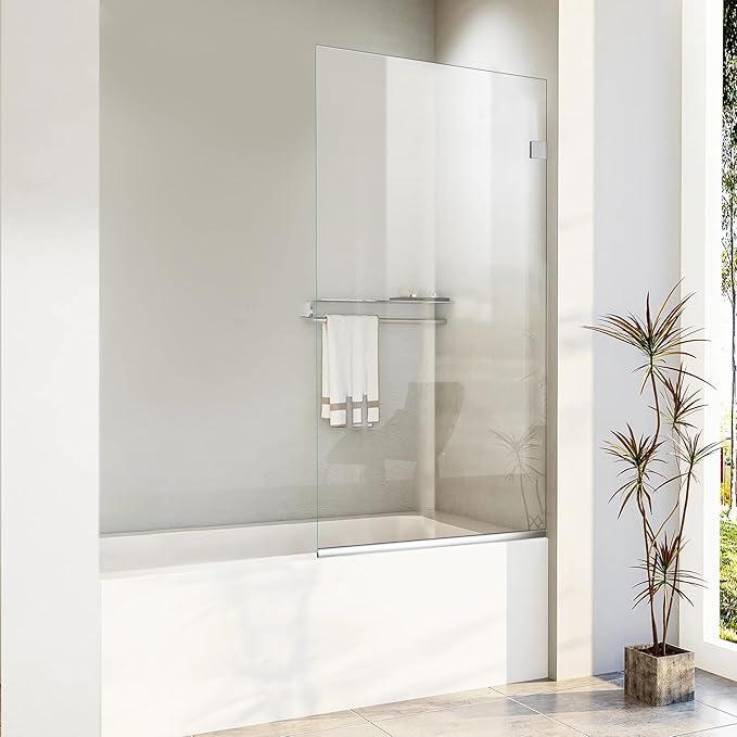 Bathroom Shower Glass Door 24 * 62"