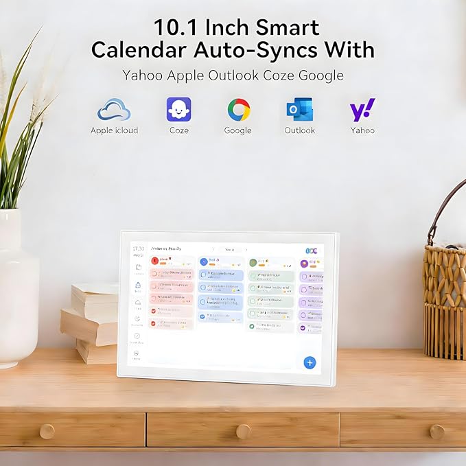 Digital Calendar, Electronic Calendar 10.1 Inch