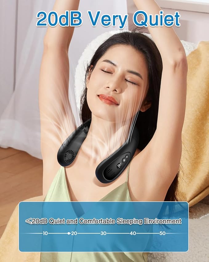 GAITIR Neck Air Conditioner, Portable Neck Fan