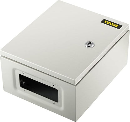 VEVOR NEMA Steel Enclosure, IP66 Waterproof & Dustproof, Outdoor/Indoor