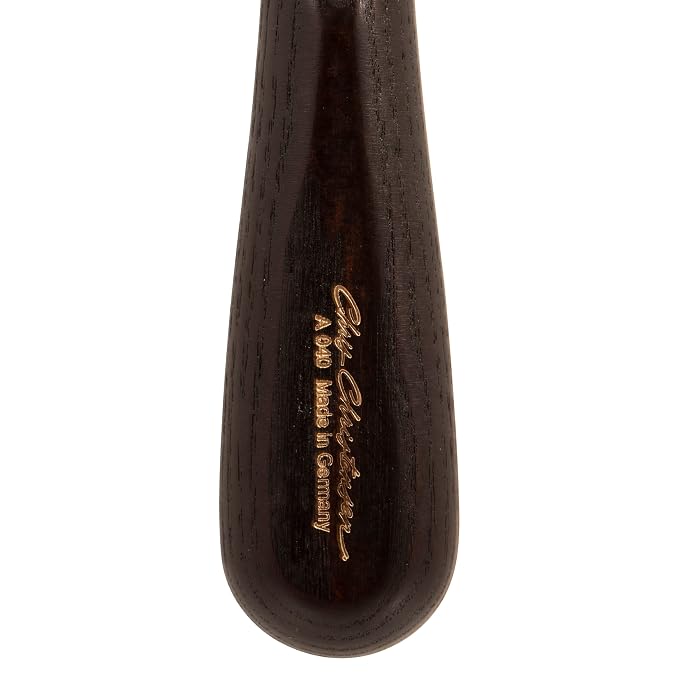 Chris Christensen 20 mm Oval Wood Pin Dog Brush, Real Wood Pins, 100% Static-Free, Redistributes Natural Oils into Coat, Reduces Painful Pulling, Large, Brown, Groom Like a Professional