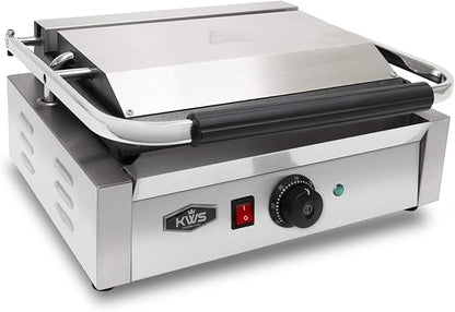 KWS PFM-17 1700W Electric Panini Press Maker