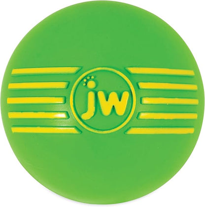 JW Pet Dog iSqueak Ball Dog Toy, Large, (Assorted Colors)