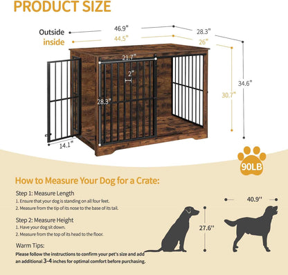 XXL Large Dog Crate Furniture. A calm, considered pick for modern pet homes.